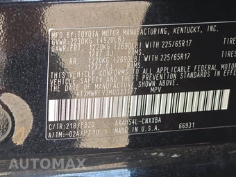 2021 Toyota RAV4 Hybrid LE - miniatura 14