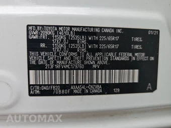 2021 Toyota RAV4 LE - miniatura 14