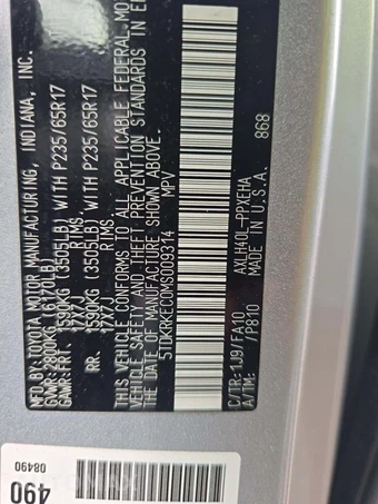 2021 Toyota Sienna LE 8-Passenger 120.5" WB - miniatura 5
