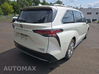 2021 Toyota Sienna Platinum 7-Passenger 120.5" WB - miniatura 3