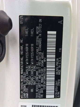 2021 Toyota Sienna Platinum 7-Passenger 120.5" WB - miniatura 5