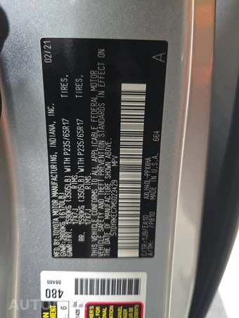 2021 Toyota Sienna XLE 8-Passenger 120.5" WB - miniatura 15