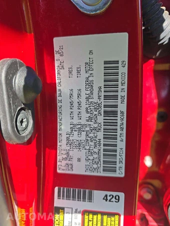 2021 Toyota Tacoma SR5 Crew Cab Medium Bed - miniatura 5