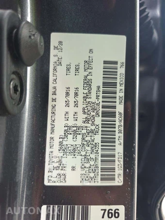 2021 Toyota Tacoma TRD Off-Road Crew Cab Long Bed - miniatura 5