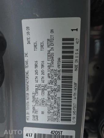 2021 Toyota Tacoma TRD Off-Road Crew Cab Long Bed - miniatura 17
