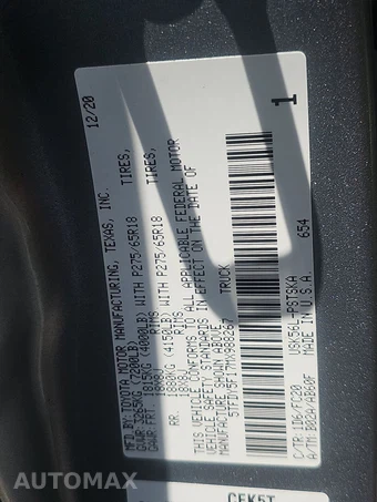 2021 Toyota Tundra SR5 Crew Cab Short Bed - miniatura 14
