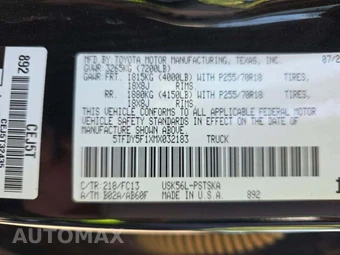 2021 Toyota Tundra SR5 Crew Cab Short Bed - miniatura 2