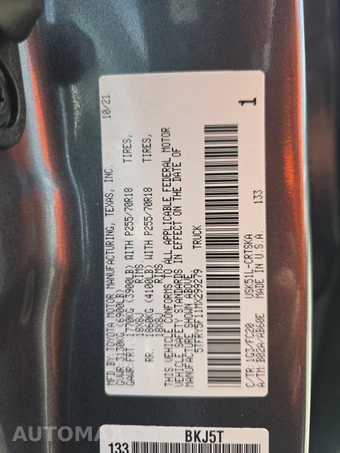 2021 Toyota Tundra SR5 Extended Cab Medium Bed - miniatura 14