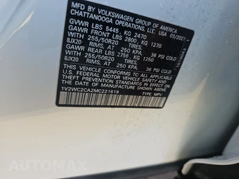 2021 Volkswagen Atlas Cross Sport 2.0T SE w/Technology - miniatura 14