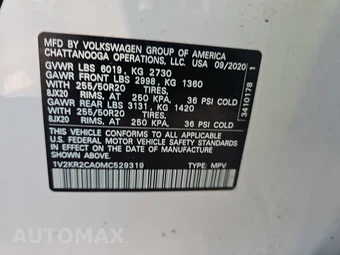 2021 Volkswagen Atlas V6 SE w/Technology - miniatura 14