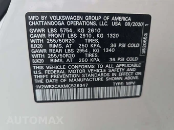 2021 Volkswagen Atlas V6 SE w/Technology - miniatura 5