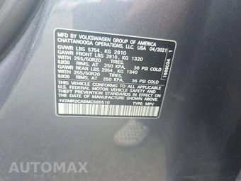 2021 Volkswagen Atlas V6 SE w/Technology R-Line - miniatura 2