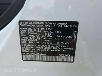 2021 Volkswagen Atlas V6 SE w/Technology R-Line - miniatura 5