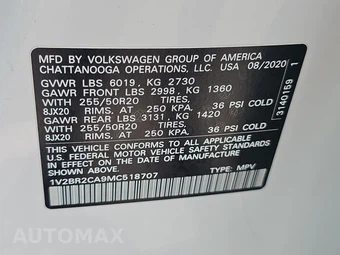 2021 Volkswagen Atlas V6 SEL - miniatura 14