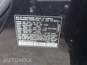 2021 Volkswagen Atlas V6 SEL - miniatura 5