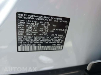 2021 Volkswagen Atlas V6 SEL - miniatura 5