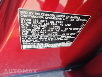 2021 Volkswagen Atlas V6 SEL Premium R-Line - miniatura 15