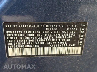 2021 Volkswagen Jetta S – miniatura 14