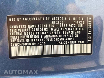 2021 Volkswagen Jetta S – miniatura 5