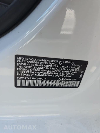 2021 Volkswagen Passat 2.0T SE – miniatura 14