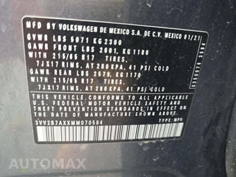 2021 Volkswagen Tiguan SE - miniatura 5