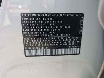 2021 Volkswagen Tiguan SEL – miniatura 2