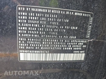2021 Volkswagen Tiguan SEL Premium R-Line - miniatura 14