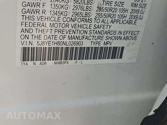 2022 Acura MDX w/Advance Pkg - miniatura 5