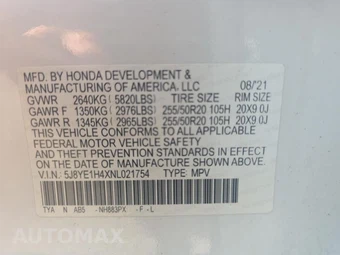 2022 Acura MDX w/Technology Pkg – miniatura 19
