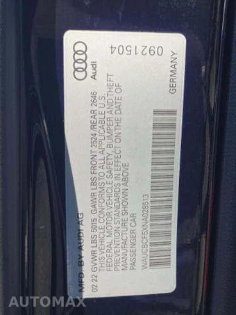 2022 Audi A5 Sportback Premium Plus Hatchback – miniatura 5
