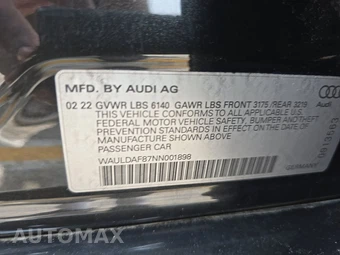 2022 Audi A8 L - miniatura 14