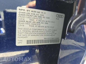 2022 Audi Q3 2.0T S line Premium Plus - miniatura 5