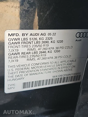 2022 Audi Q3 2.0T S line Premium - miniatura 14