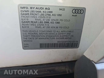 2022 Audi Q5 S line Premium Plus – miniatura 2
