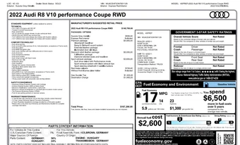 2022 Audi R8 Coupe V10 - miniatura 31