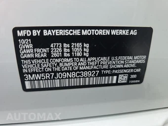 2022 BMW 3 Series Sedan 330i xDrive M SPORT LINE - miniatura 18