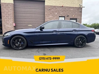 2022 BMW 5 Series Sedan M550i xDrive - car from the USA, Manheim Buy-Now listing at AUTOMAX