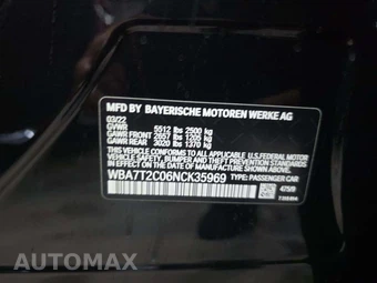 2022 BMW 7 Series Sedan 740i - miniatura 5