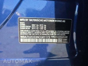 2022 BMW 7 Series Sedan 750i xDrive - miniatura 5