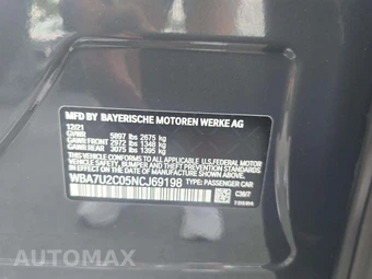 2022 BMW 7 Series Sedan 750i xDrive - miniatura 2