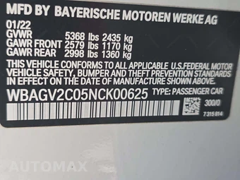 2022 BMW 8 Series Gran Coupe 840i Sedan M SPORT LINE - miniatura 5