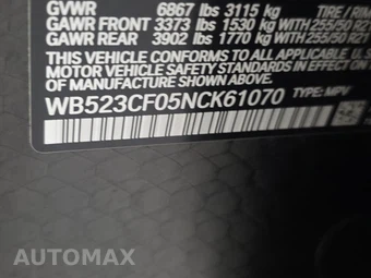 2022 BMW iX Sports Activity Vehicle xDrive50 - miniatura 14