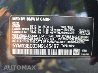 2022 BMW X3 M Sports Activity Vehicle - miniatura 2
