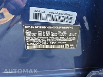2022 BMW X3 Sports Activity Vehicle M40i - miniatura 18