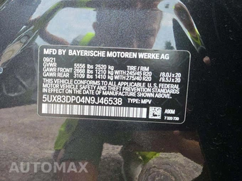 2022 BMW X3 Sports Activity Vehicle M40i - miniatura 2