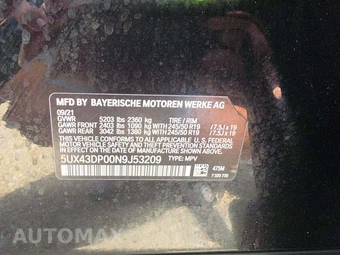 2022 BMW X3 Sports Activity Vehicle sDrive30i - miniatura 5