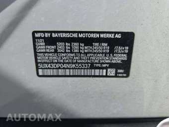 2022 BMW X3 Sports Activity Vehicle sDrive30i - miniatura 5