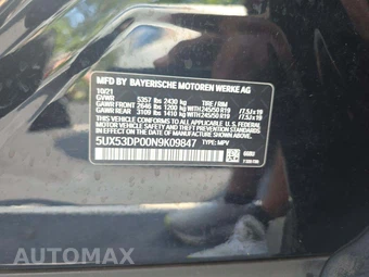 2022 BMW X3 Sports Activity Vehicle xDrive30i - miniatura 5