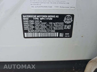 2022 BMW X3 Sports Activity Vehicle xDrive30i - miniatura 2