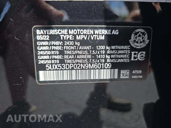2022 BMW X3 Sports Activity Vehicle xDrive30i - miniatura 2